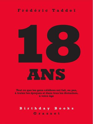 cover image of 18 ans